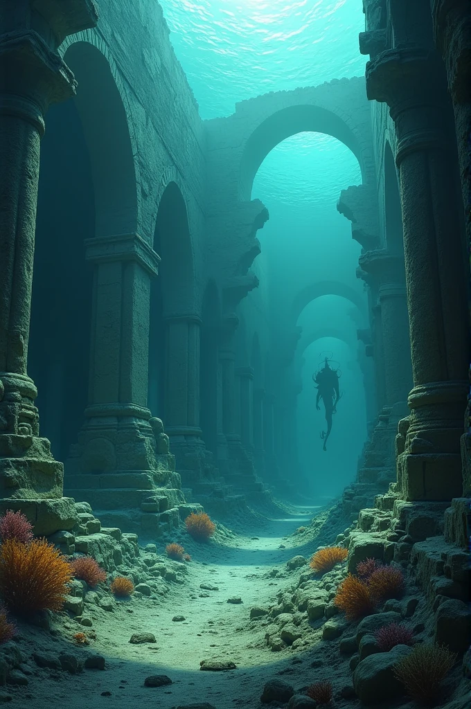 Sunken city of dwarka