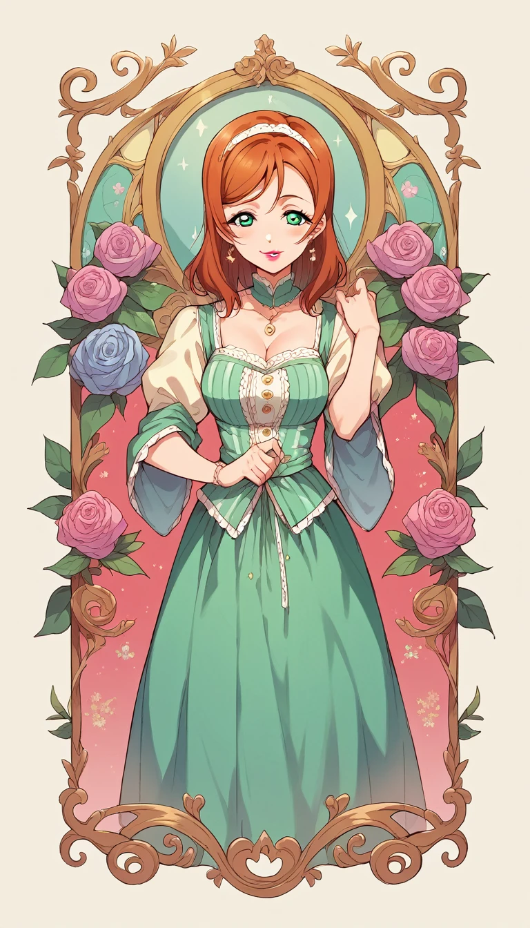 Love Live adult Kanan Matsuura, masterpiece, highest quality, gloss, fantastic background, attire random