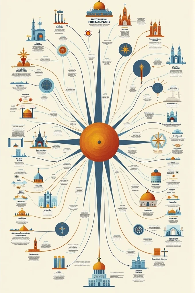 Mind map on the meaning of secularism and fundamentalism