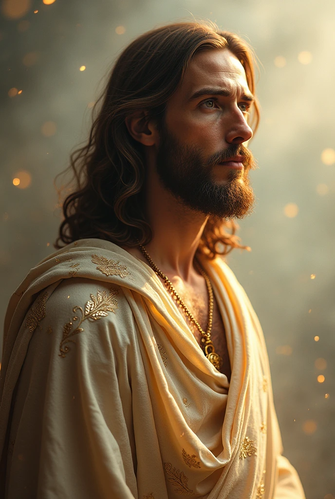 Very beautiful photo of Jesus Very beautiful dress Daimon