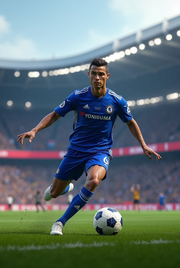 Ronaldo playing for Chelsea