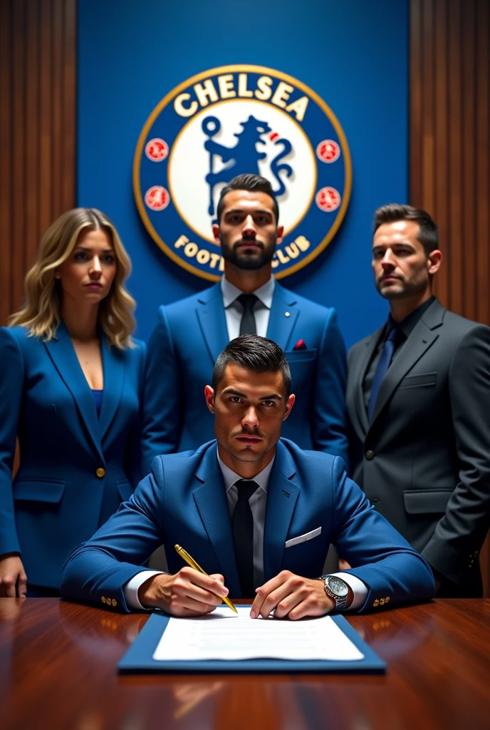 Ronaldo signing for Chelsea 