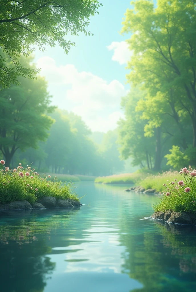 A natural video will also have a nice background music