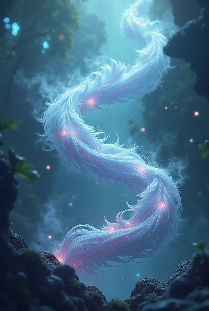 Menu background picture, game magic sorcery fantasy feathers , horizontal 