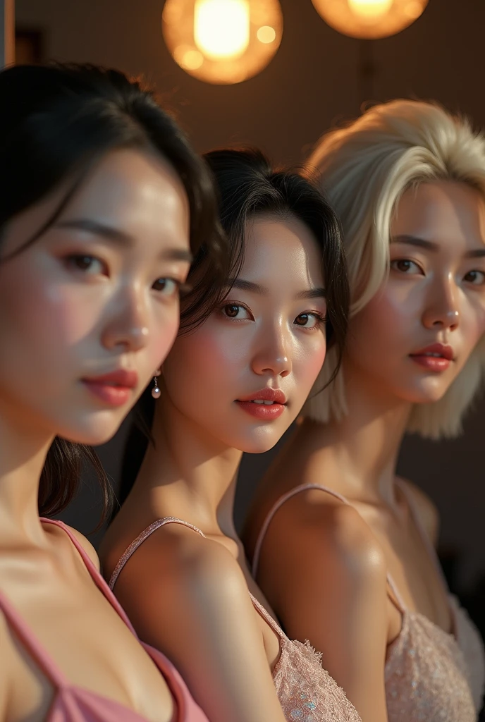 Beautiful Korean women and blonde Asian men and hot Asian men