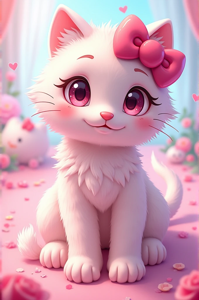Hello kitty sexy animado