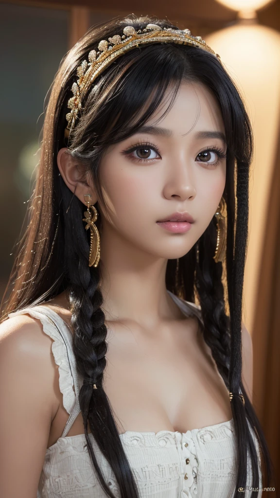 ((Highest quality、8k、masterpiece、Realistic live action：1.3))、(One amazingly cute and beautiful reggae girl), 、 Highly detailed skin texture, Intricately detailed, double eyelid, Beautiful thin nose, , (Shiny black hair, Medium Straight Hair ), Beautiful Skin, Big eyes, 、Additional HD , masterpiece、((Realistic live action))、Face Focus