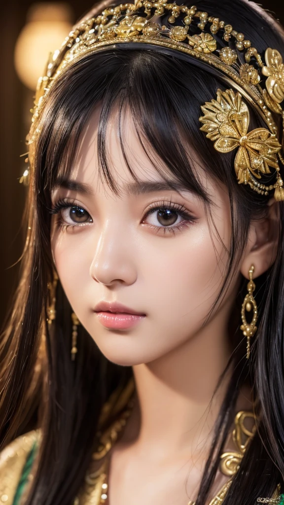 ((Highest quality、8k、masterpiece、Realistic live action：1.3))、(One amazingly cute and beautiful reggae girl), 、 Highly detailed skin texture, Intricately detailed, double eyelid, Beautiful thin nose, , (Shiny black hair, Medium Straight Hair ), Beautiful Skin, Big eyes, 、Additional HD , masterpiece、((Realistic live action))、Face Focus