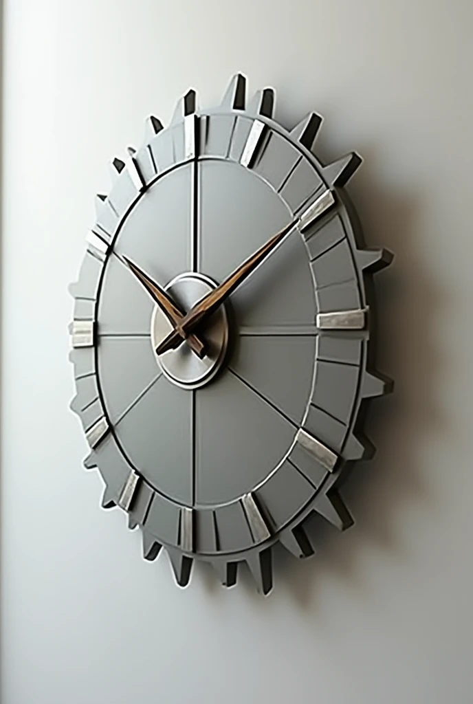 Clock but new structure not circle museum wall clock