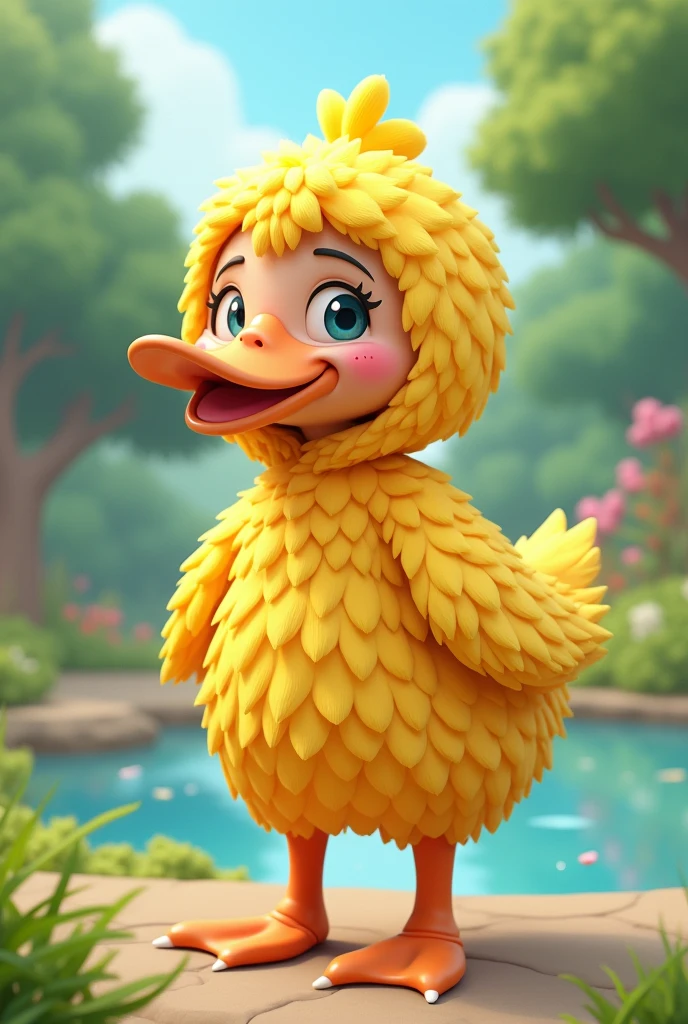 Do number 2 dressed as a duck