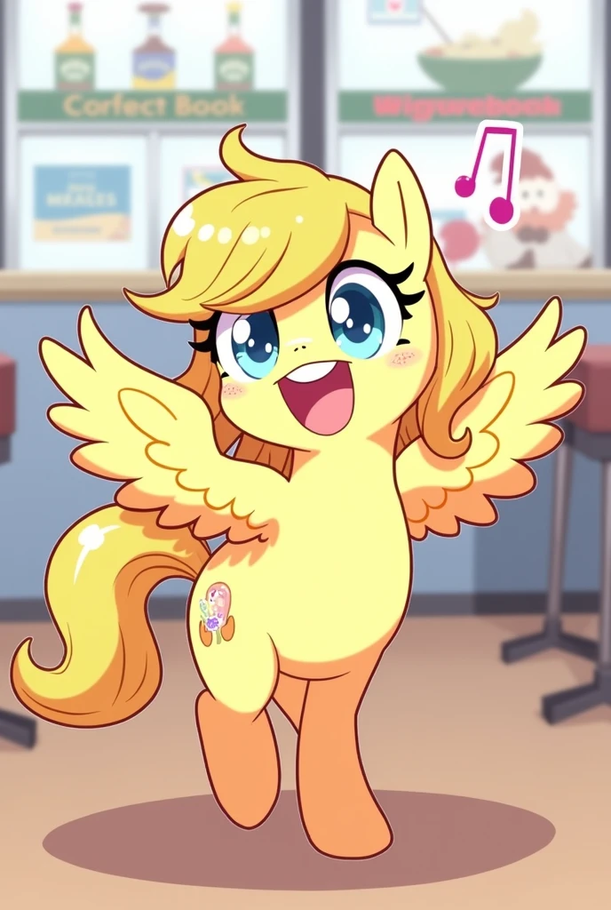 Derpy Hooves:Too Nyan-Nyan You me! You Docter?  and Docter Whooves:Nyan-Nyan? and Derpy Hooves *Derpy Nyan Nyan Dance* Music:🎶🎵🎶🎵🎶🎵🎶🎵🎶🎵🎶🎵🎶🎵Nyan-Nyan Nyan-Nyan! Go Just Food Area So They Can Attack!!🎶🎵🎶🎵🎶🎵 and Docter Whooves:Goodjop👏! Derpy!! and Derpy Hooves:*Blushies* Thank You Docter!... and Derpy Hooves:*The End Derpy Nyan Nyan Dance* GoodBye👋!! and Derpy Hooves Wings GIF:*GoodBye👋!!!*