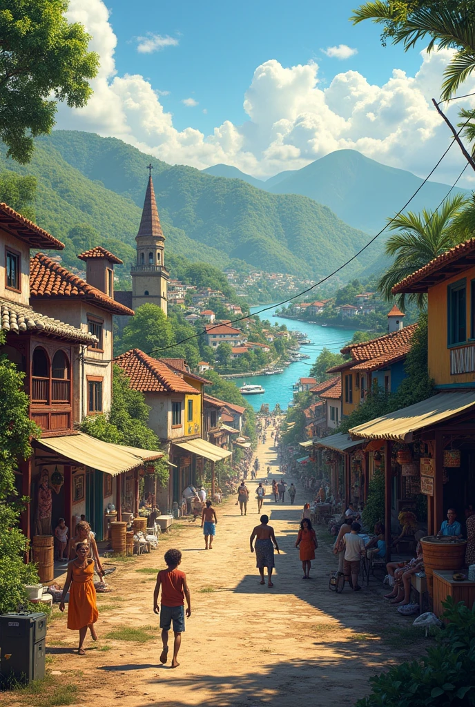 A more realistic Brazilian inland municipality