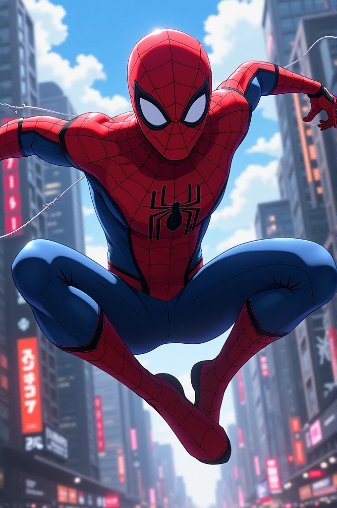 Spiderman anime