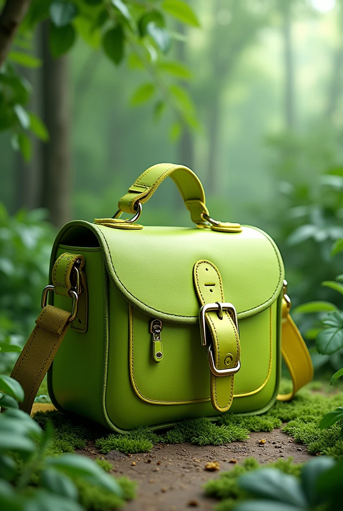 Create a green bag, written BRAT