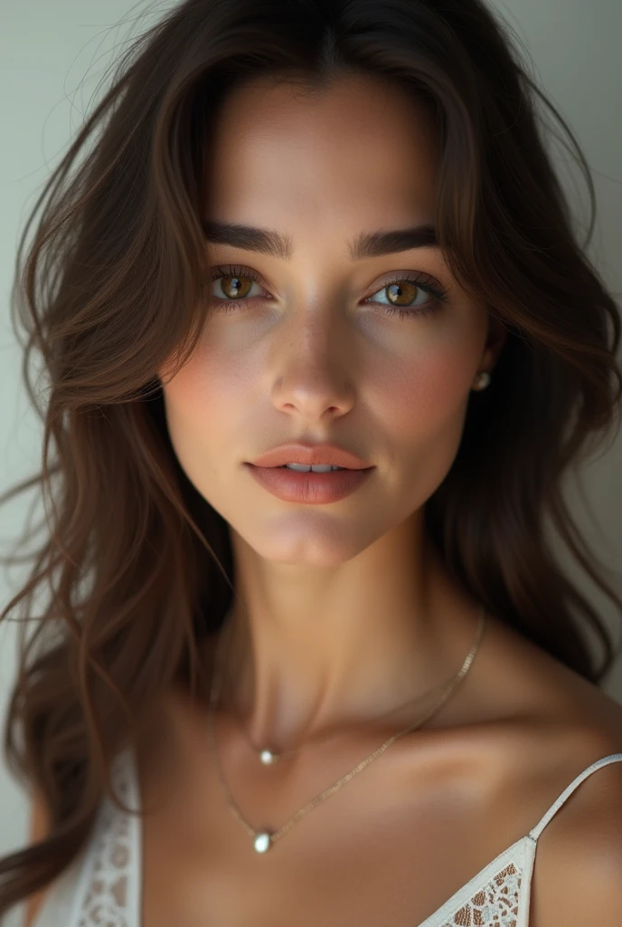 brunette woman 
