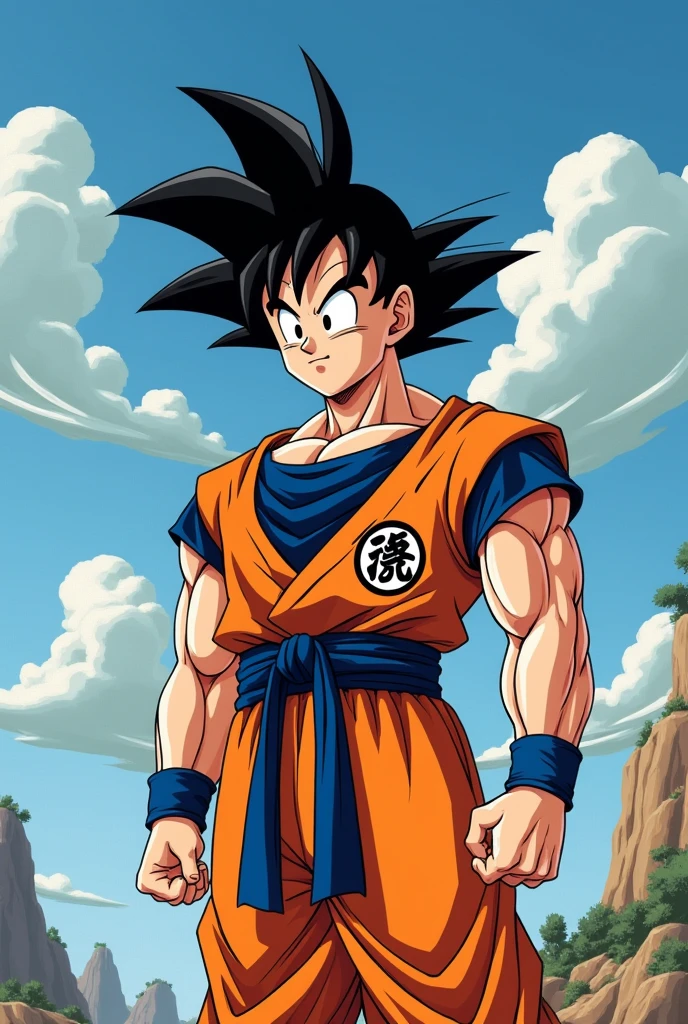 Goku suck his dick