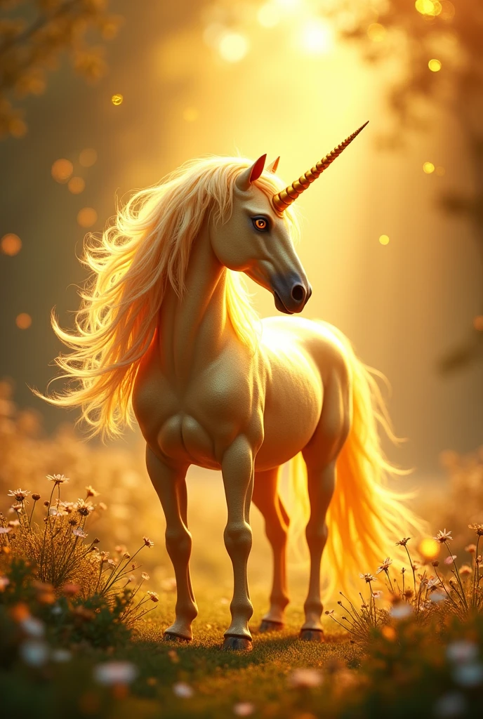 Golden unicorn