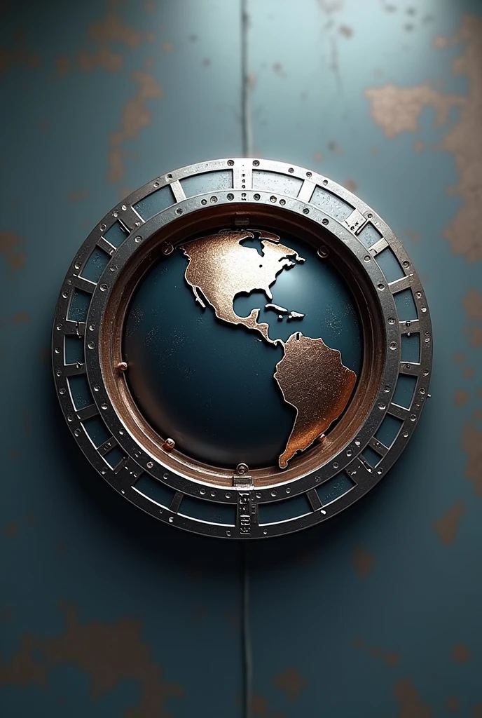 Make logo and write MD in shape is circle and color matel creative like all world in one pic and machine