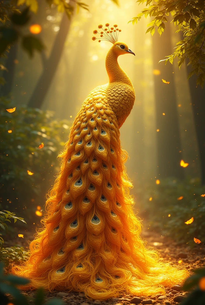 Golden peacock 