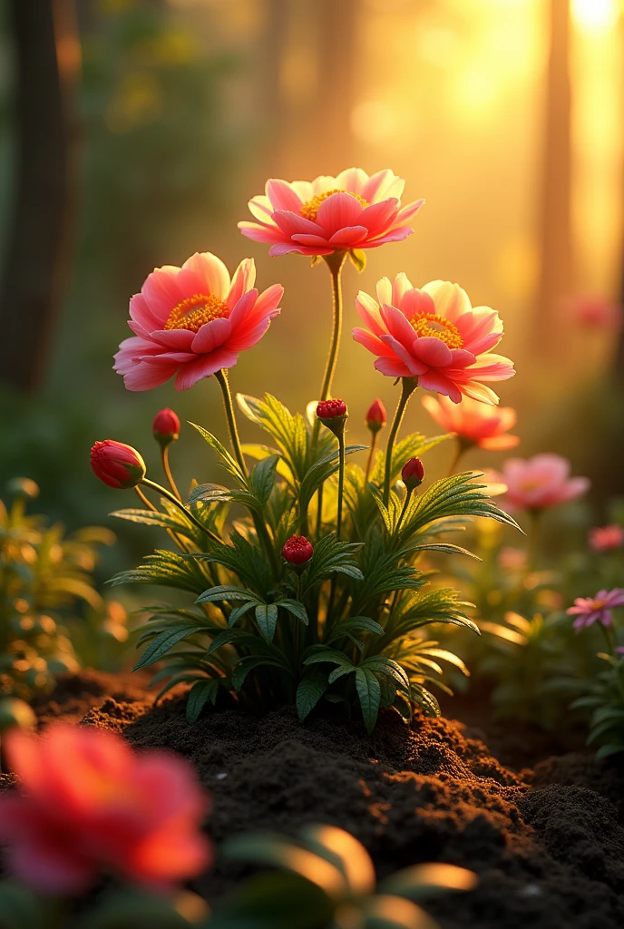 lighting flower plant 