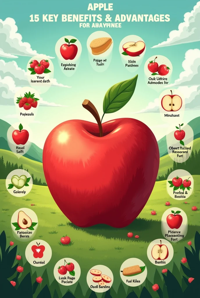 Create an image with 15 Advantages of APLS
