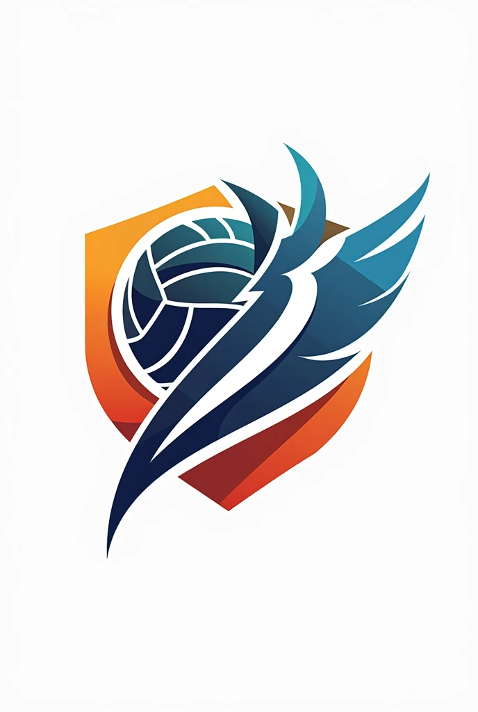 Create a volleyball cricket football sports logo like organisation
