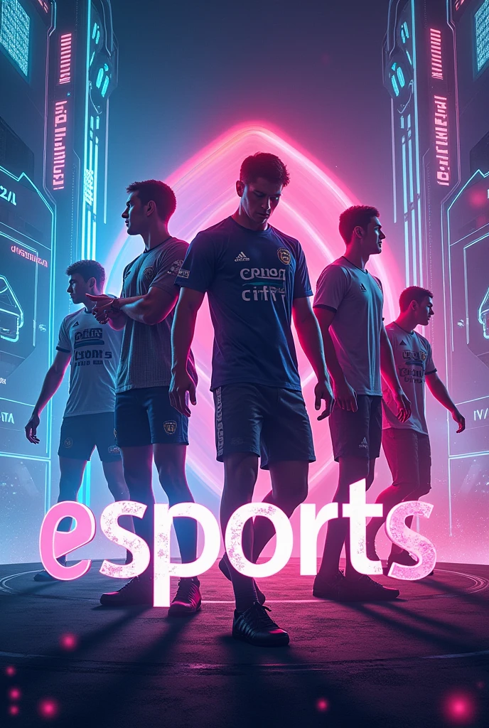 Create one Esports banner .and put on text on it Esports. landscape size