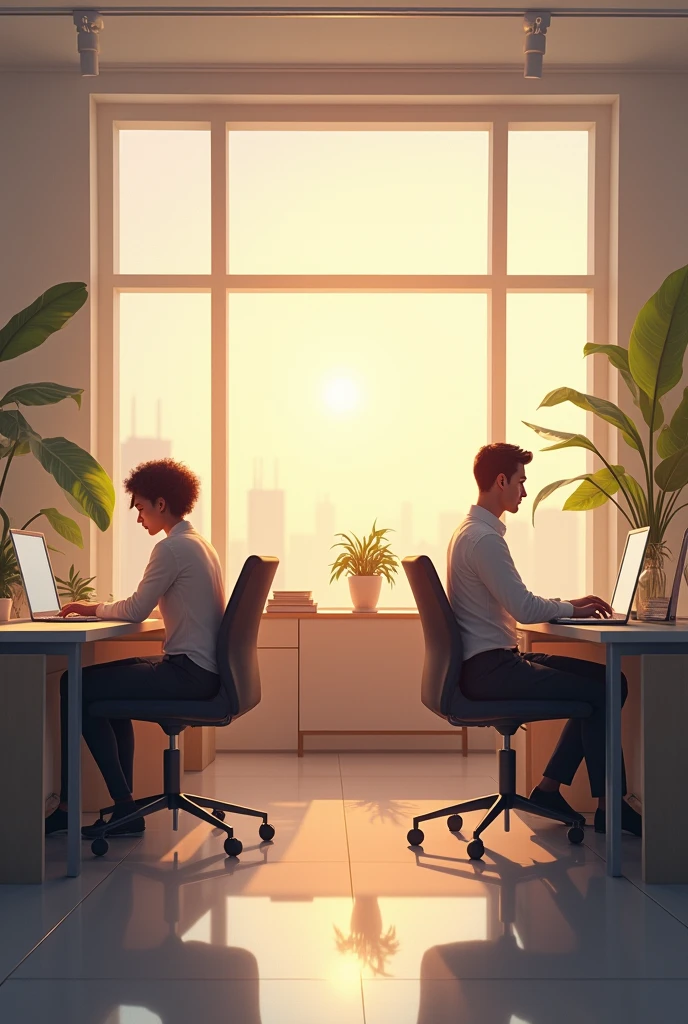 Make an image about christianity in the workplace