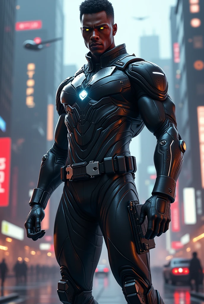 a black superhero