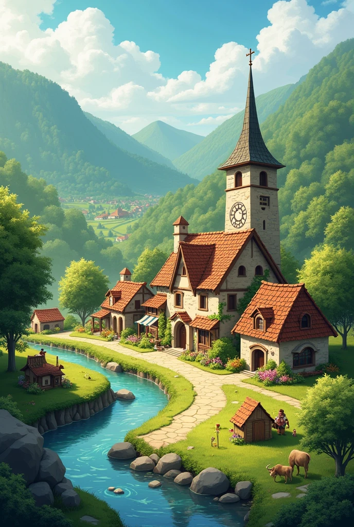 In your opinion what is a peaceful village