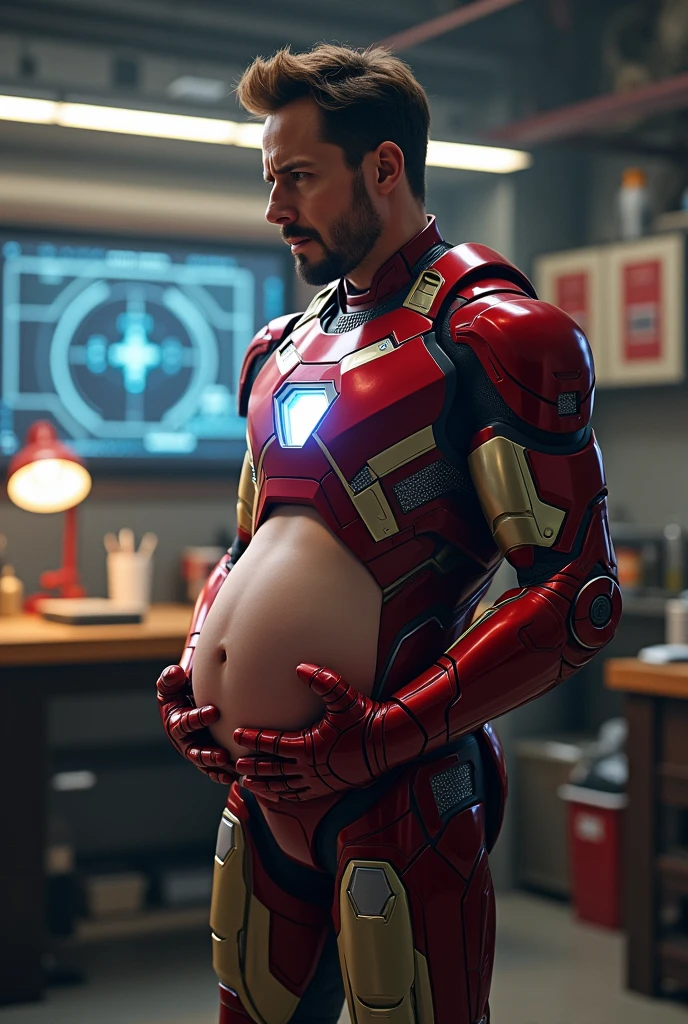 tony stark get pregnant