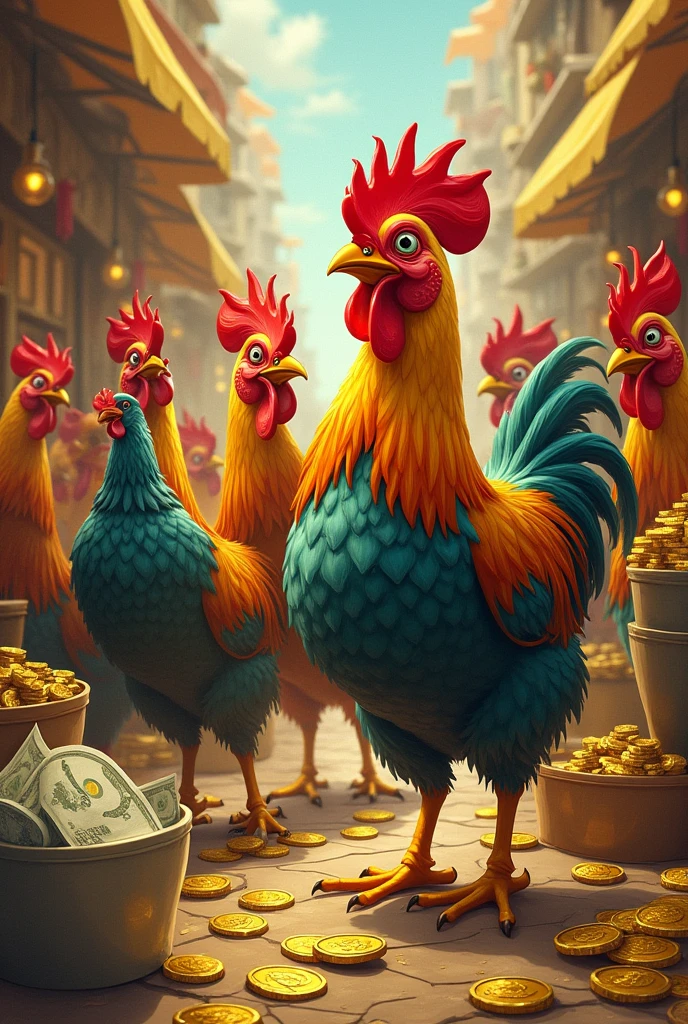 🐔💸💵💰