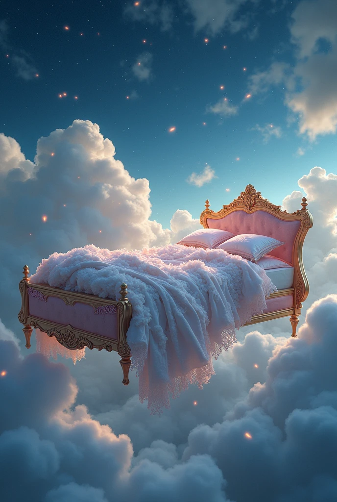create a flying bed by Sabrina Carpenter
