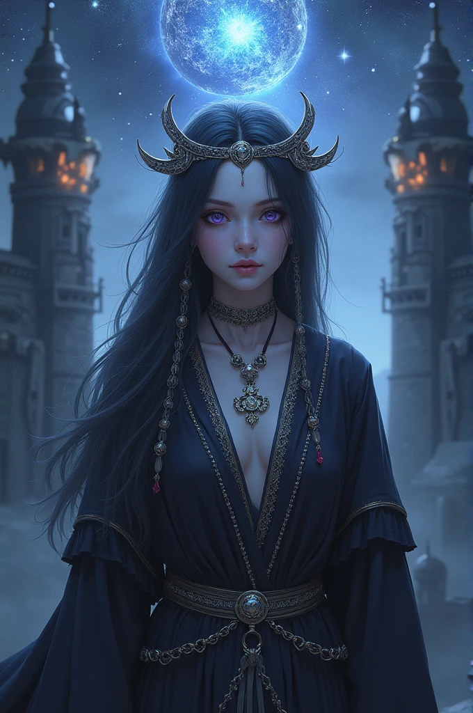 Create an image of the character Ranni from the video game Elden Ring