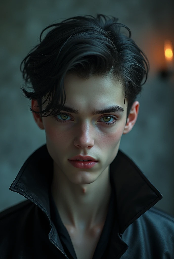 boy cute
vampire with teeth