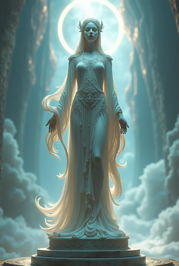 Statue of a goddess that does not exist