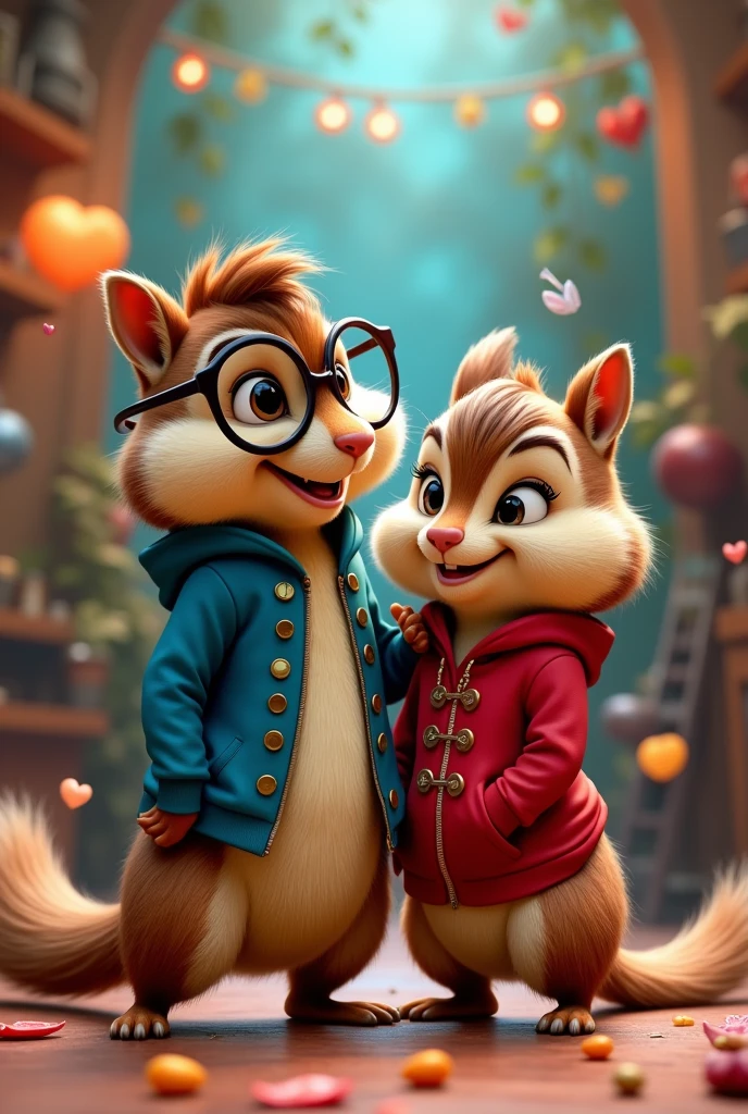 Eleonor and Janette Alvin and the Chipmunks 