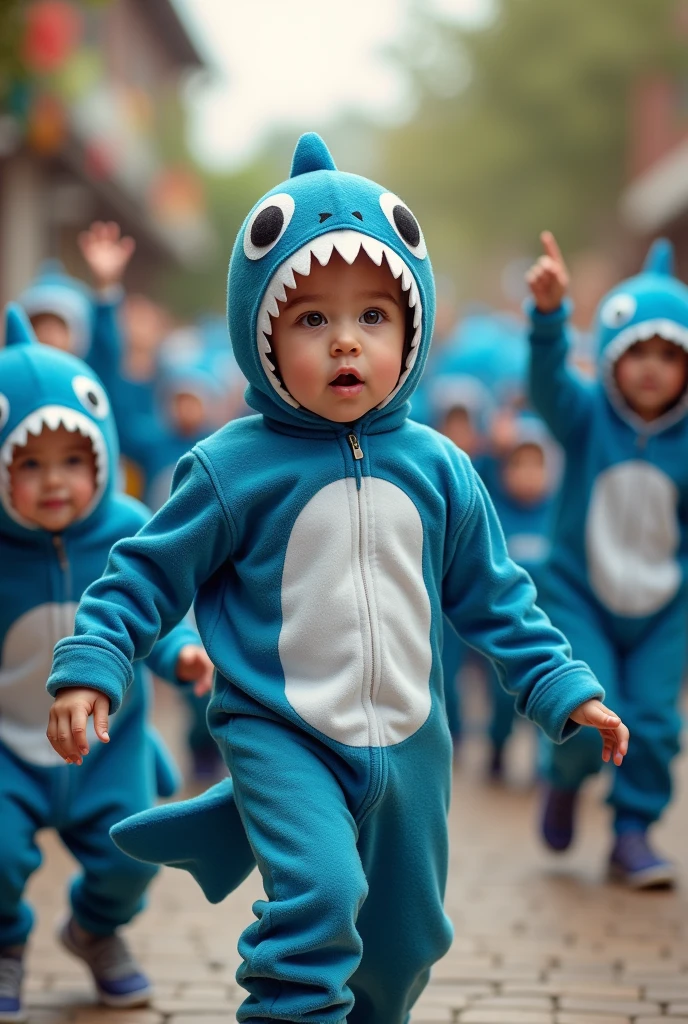 Baby shark costumes for kids 