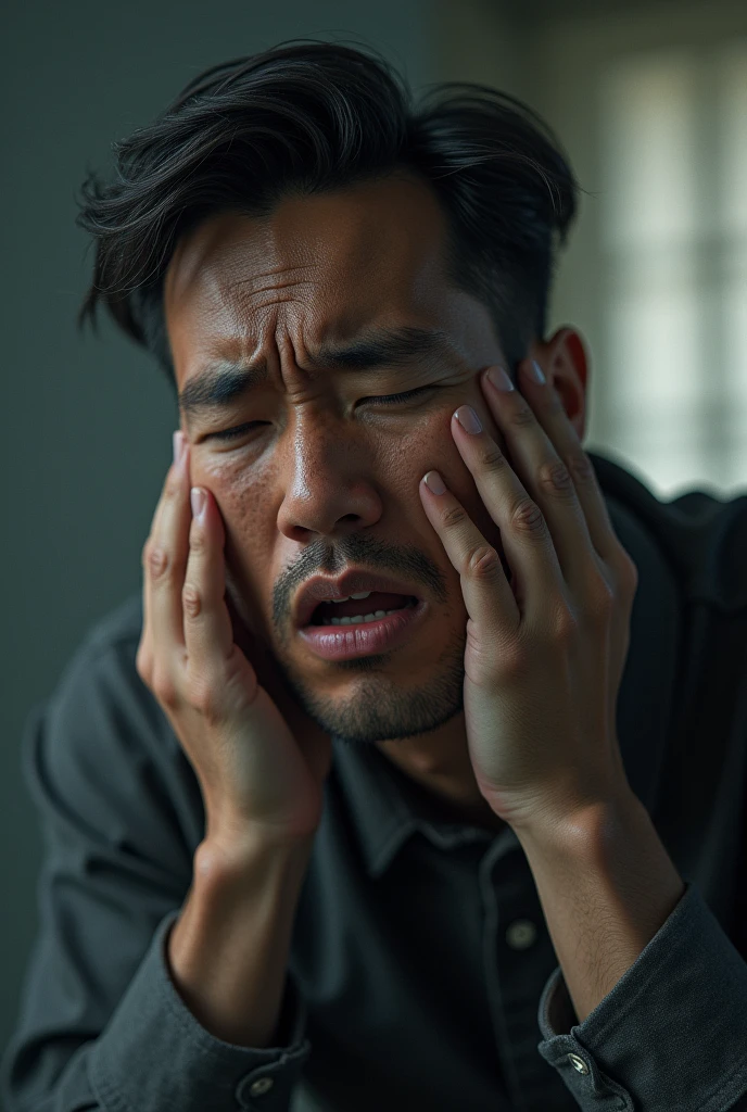 Man with shortness of breath