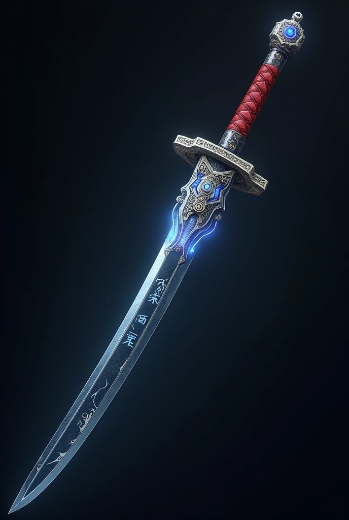 create a samurai sword that has a same graphics of ninja saga