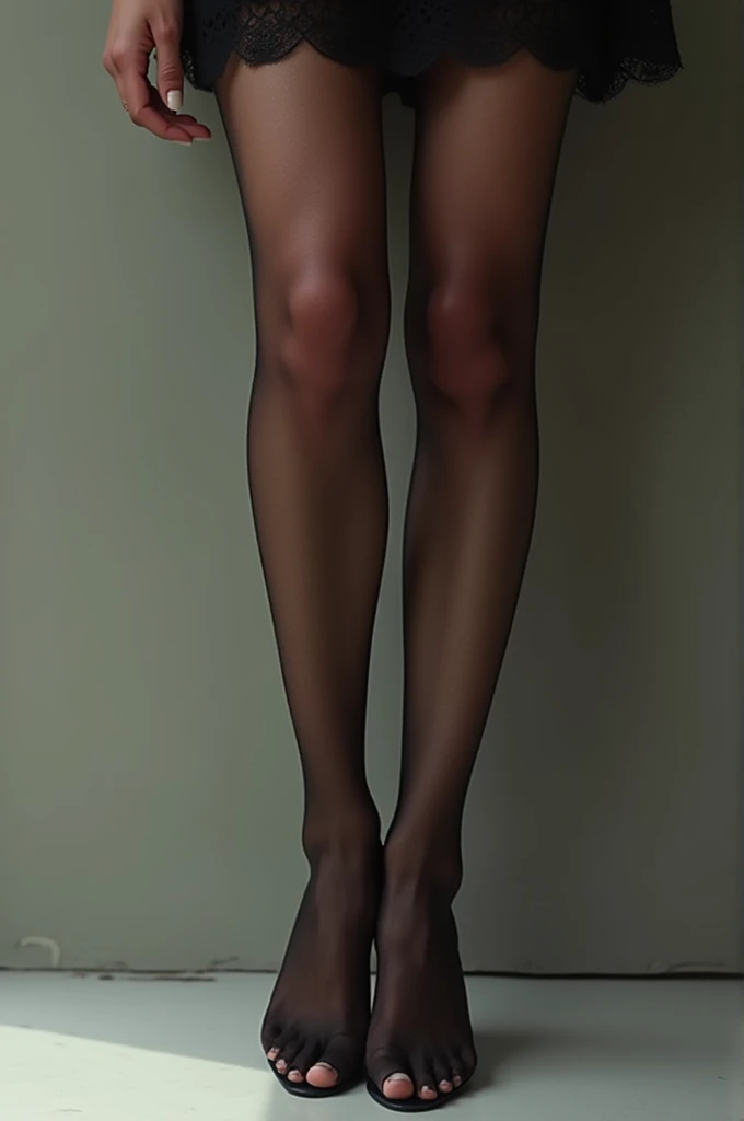 Créer une image de pieds avec des collants sexy