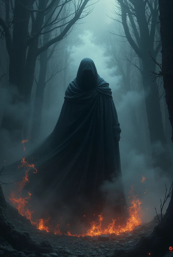 add some black flames