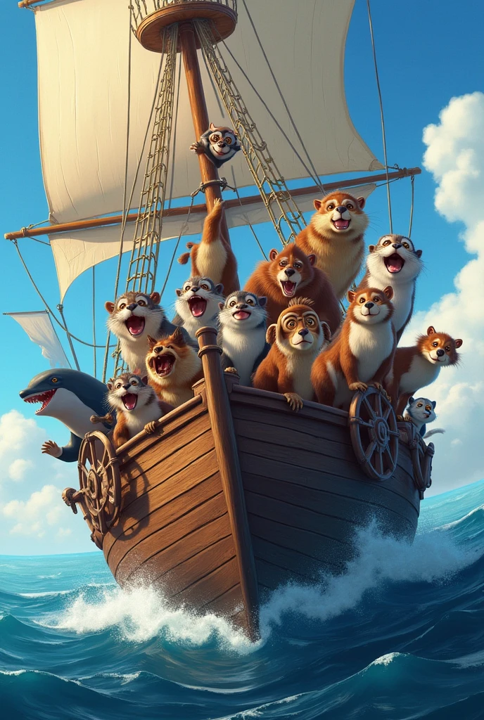 Every animal’s part of the crew!