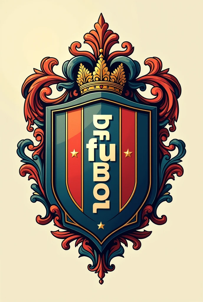FLUMINENSE shield with “FLUTBOL” written inside