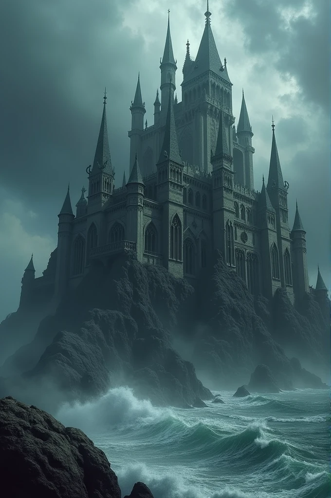 Castle of intensely