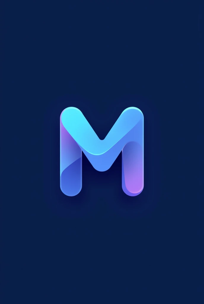 Logo for an application where the letter M will represent muscles but in a way that does not represent someone strong, but someone healthy, of the color blue with simple carbonized purple, represent the muscles in the letter M so that it looks like something fitness, human body inside the letter M or a representation, com o Nome Muscle Map e o map com ima lupa. GYM TRAINING