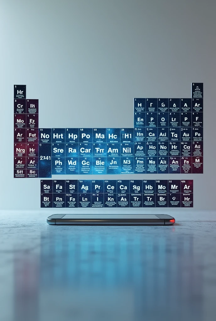  periodic where only the elements that a Smartphone contains come 