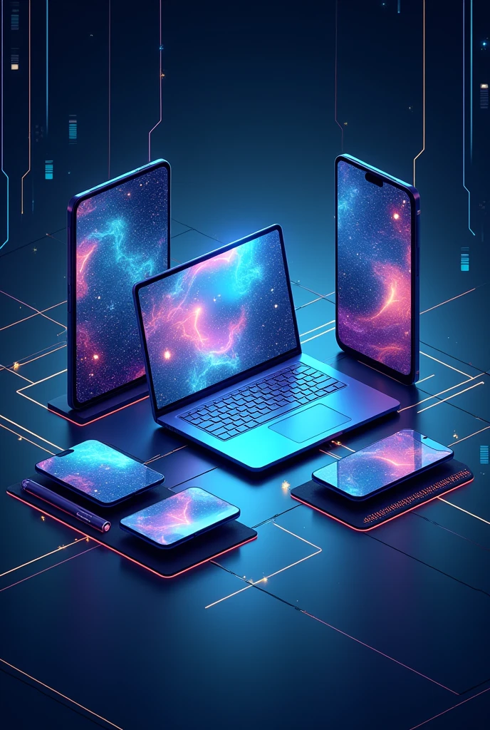 Technology banner for web store