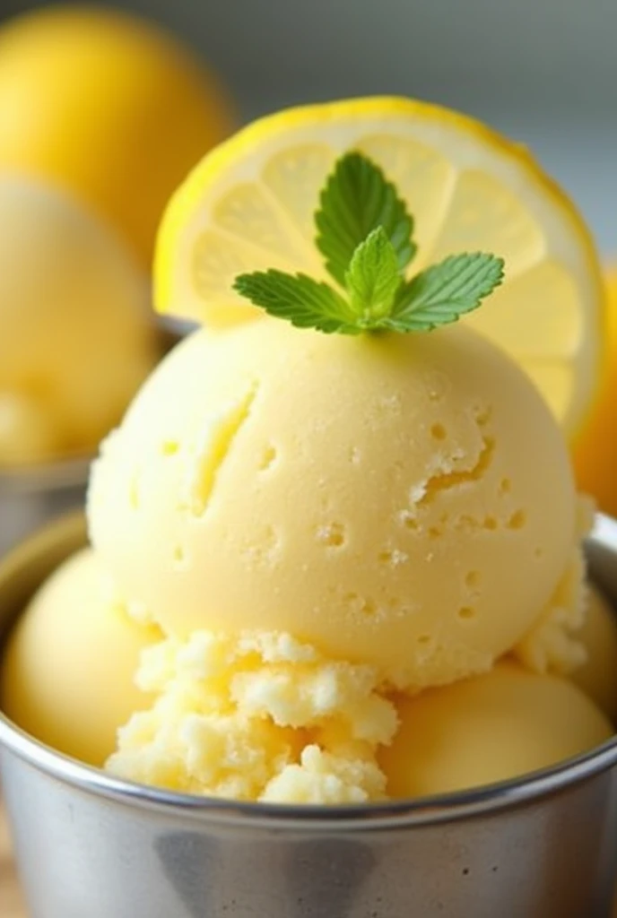 lemon ice cream