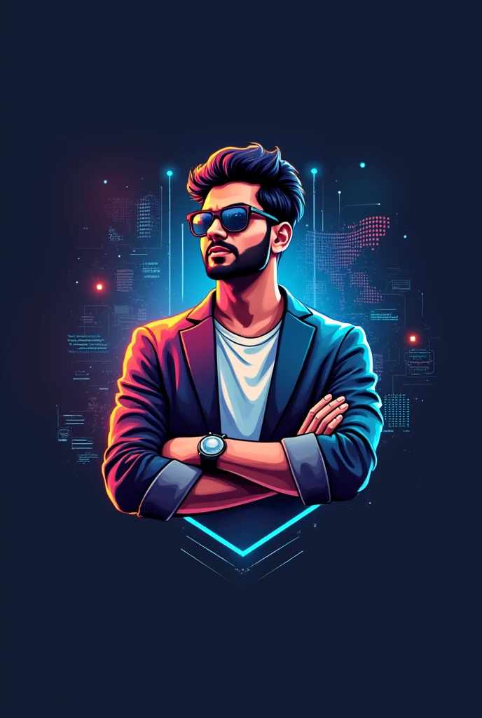 
Create a logo for an Indian e-commerce store named " Entrepreneur Digital RAOUL"